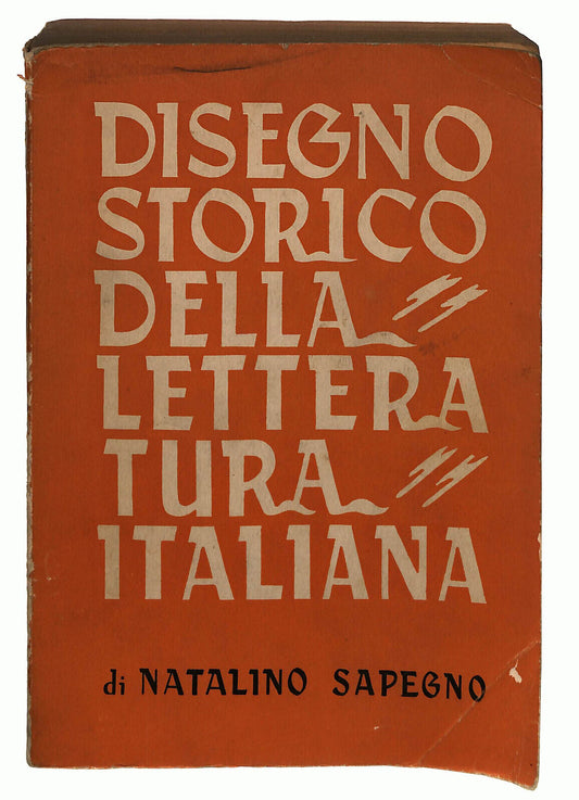EBOND Disegno Storico Della Letteratura Italiana Sapegno Libro LI039055