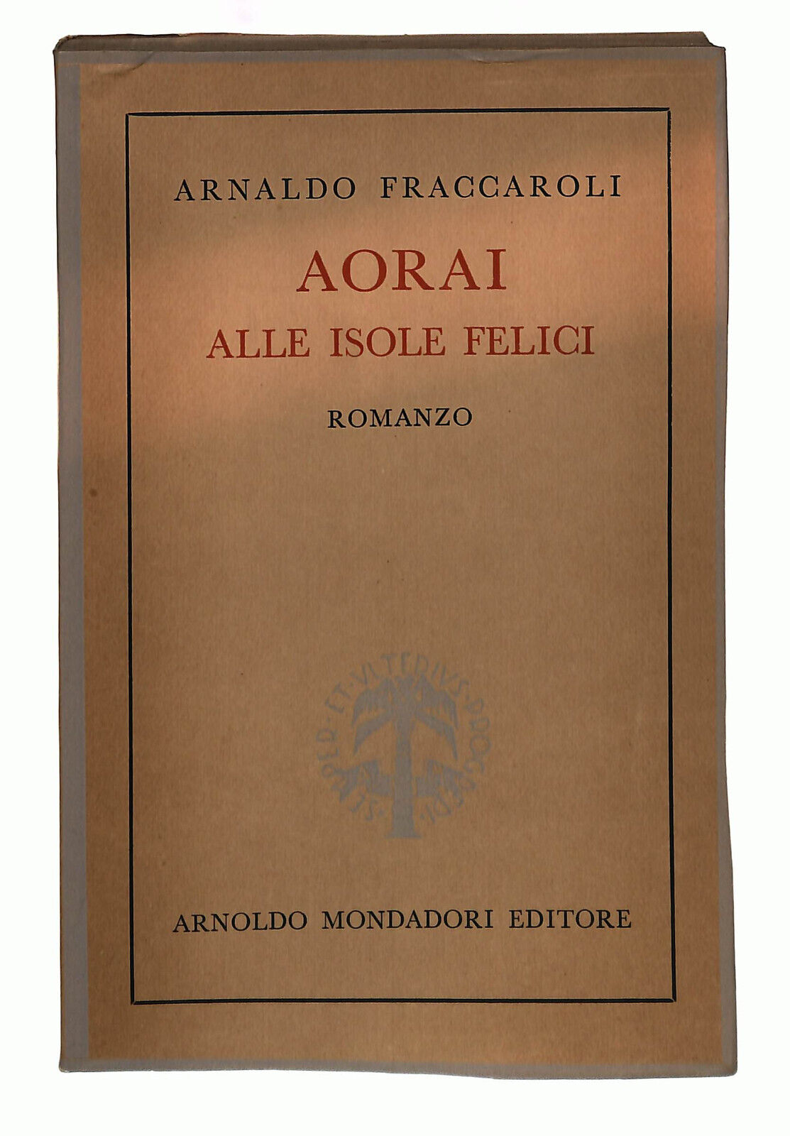 EBOND Aorai Alle Isole Felici Fraccaroli Libro LI039060