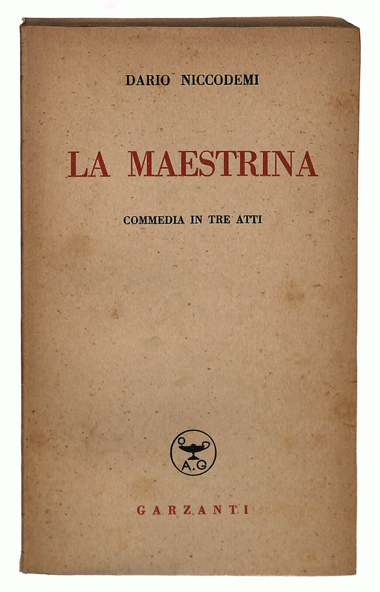 EBOND La Maestrina Niccodemi Garzanti Libro LI039068