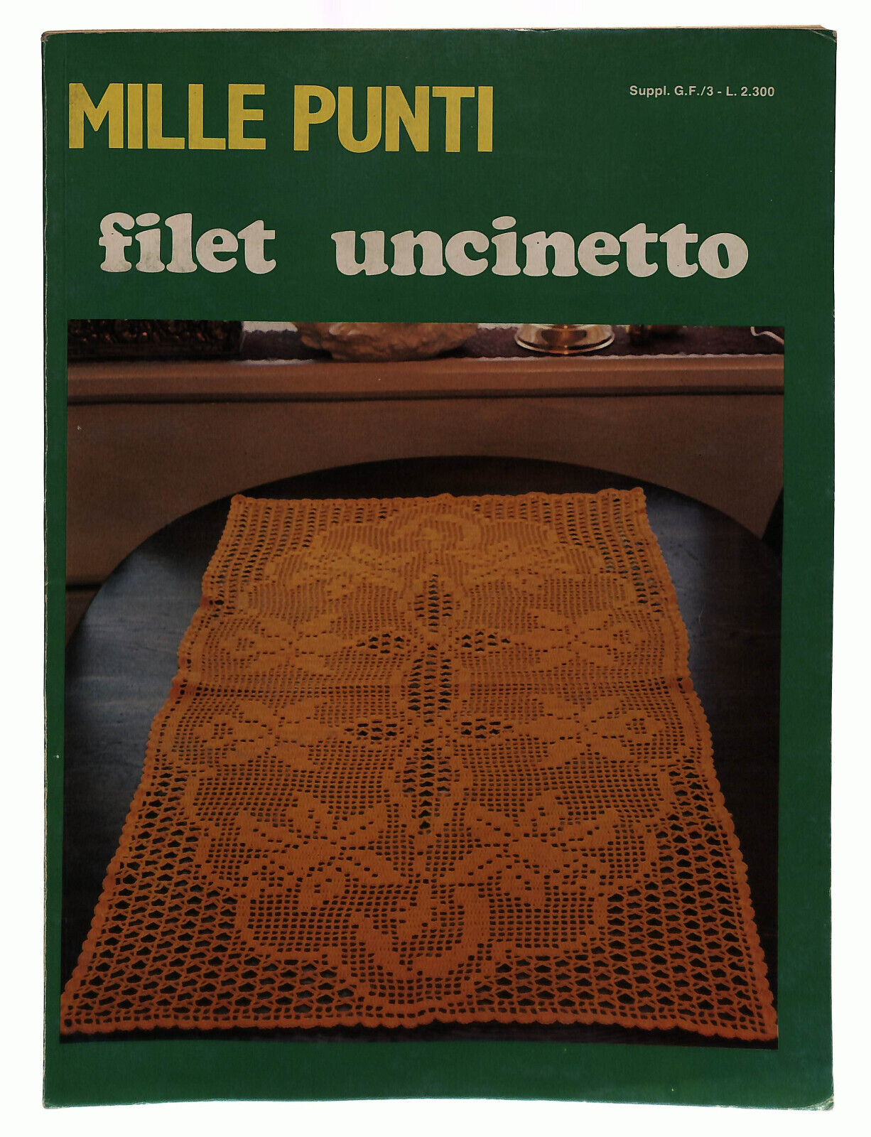 EBOND Mille Punti Filet Uncinetto Libro LI039078