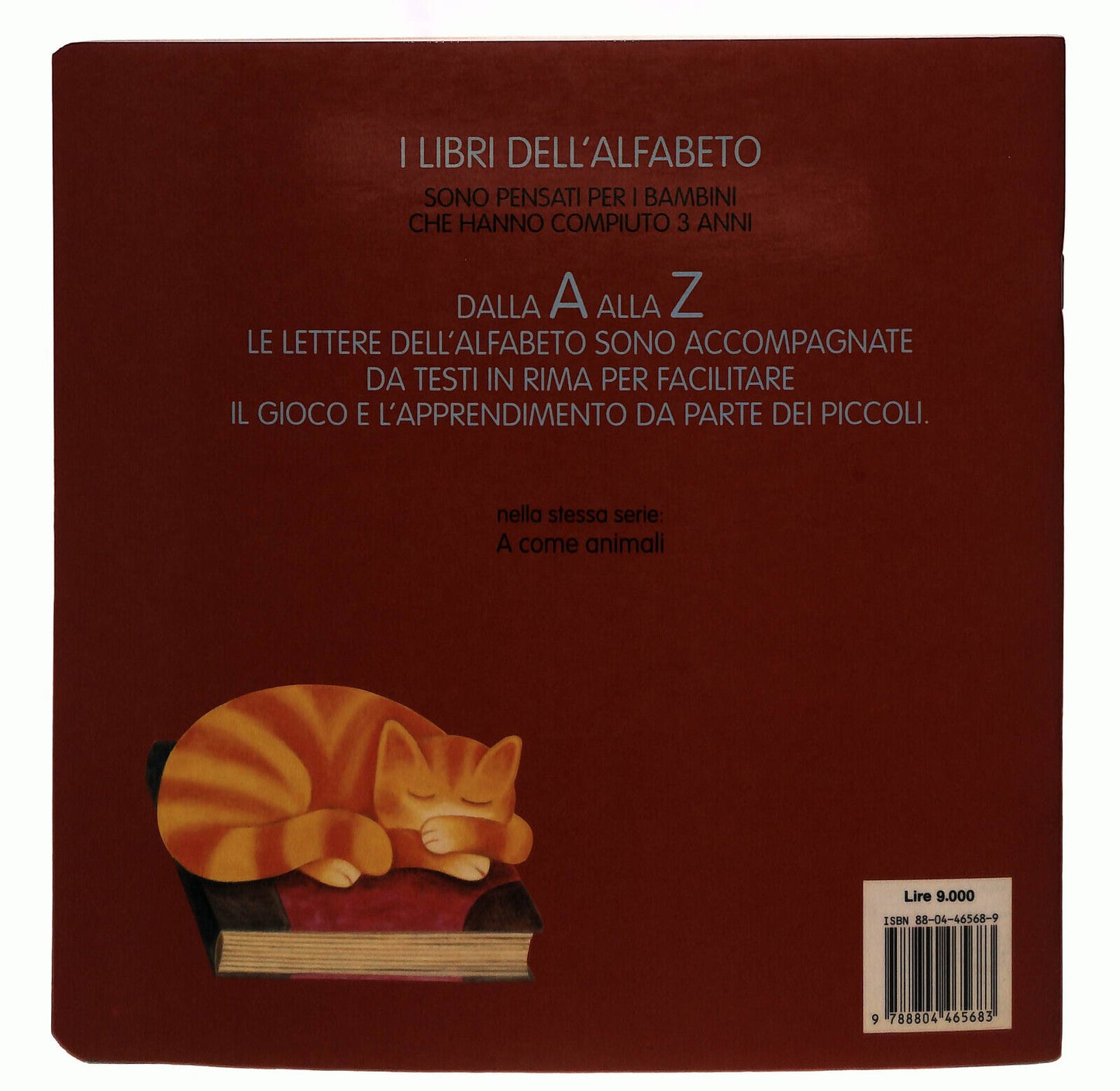 EBOND i Libri Dell'alfabeto G Come Gatto Mondadori Libro LI039141