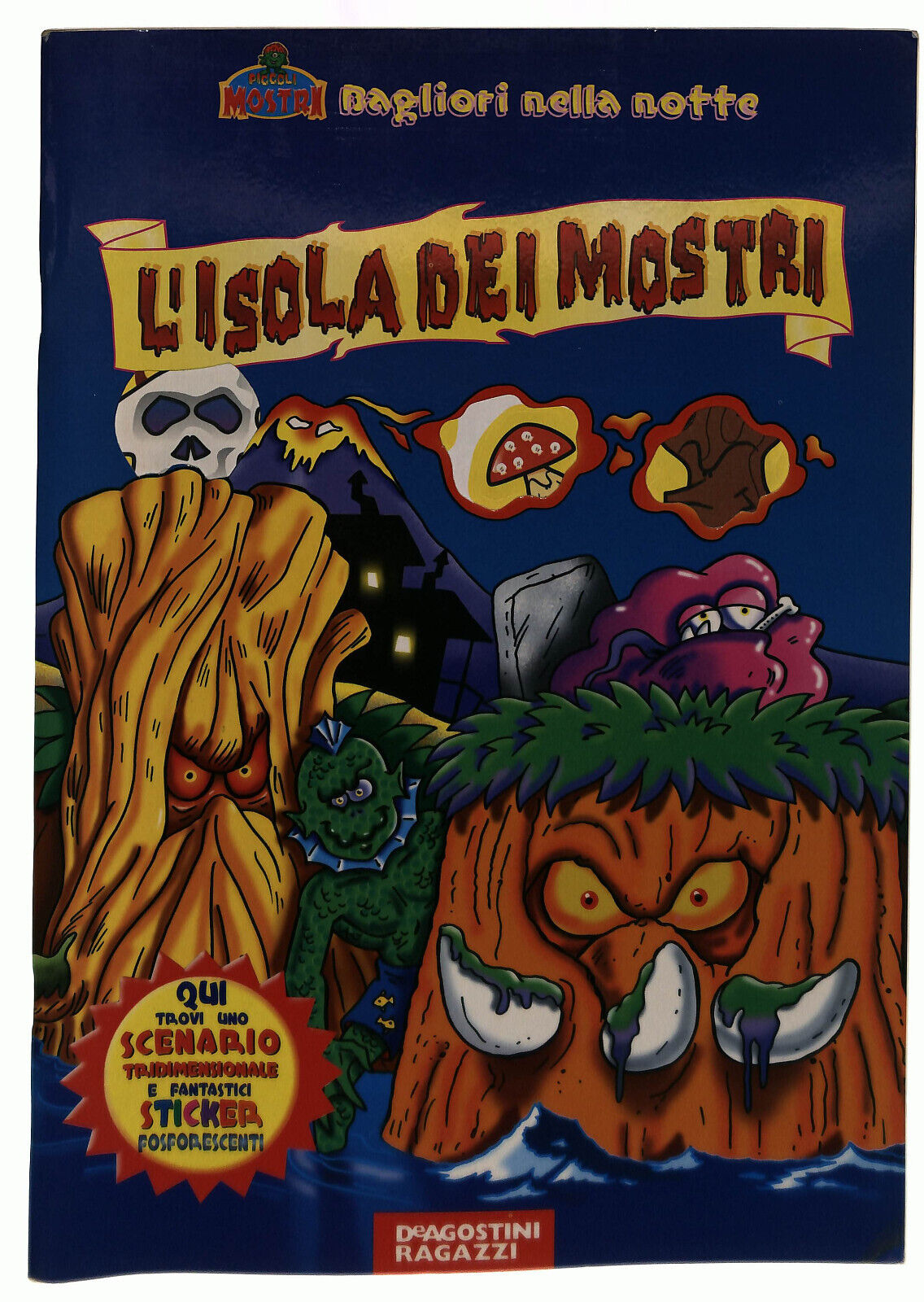 EBOND L'isola Dei Mostri Deagostini Libro LI039158