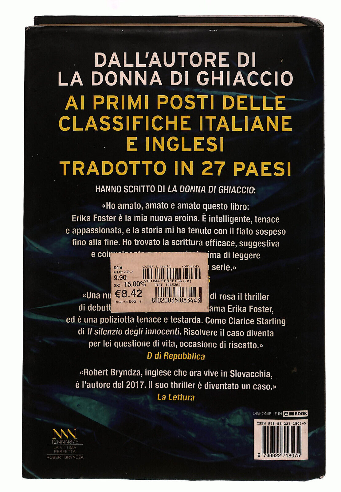 EBOND La Vittima Perfetta Bryndza Newton Libro LI039251