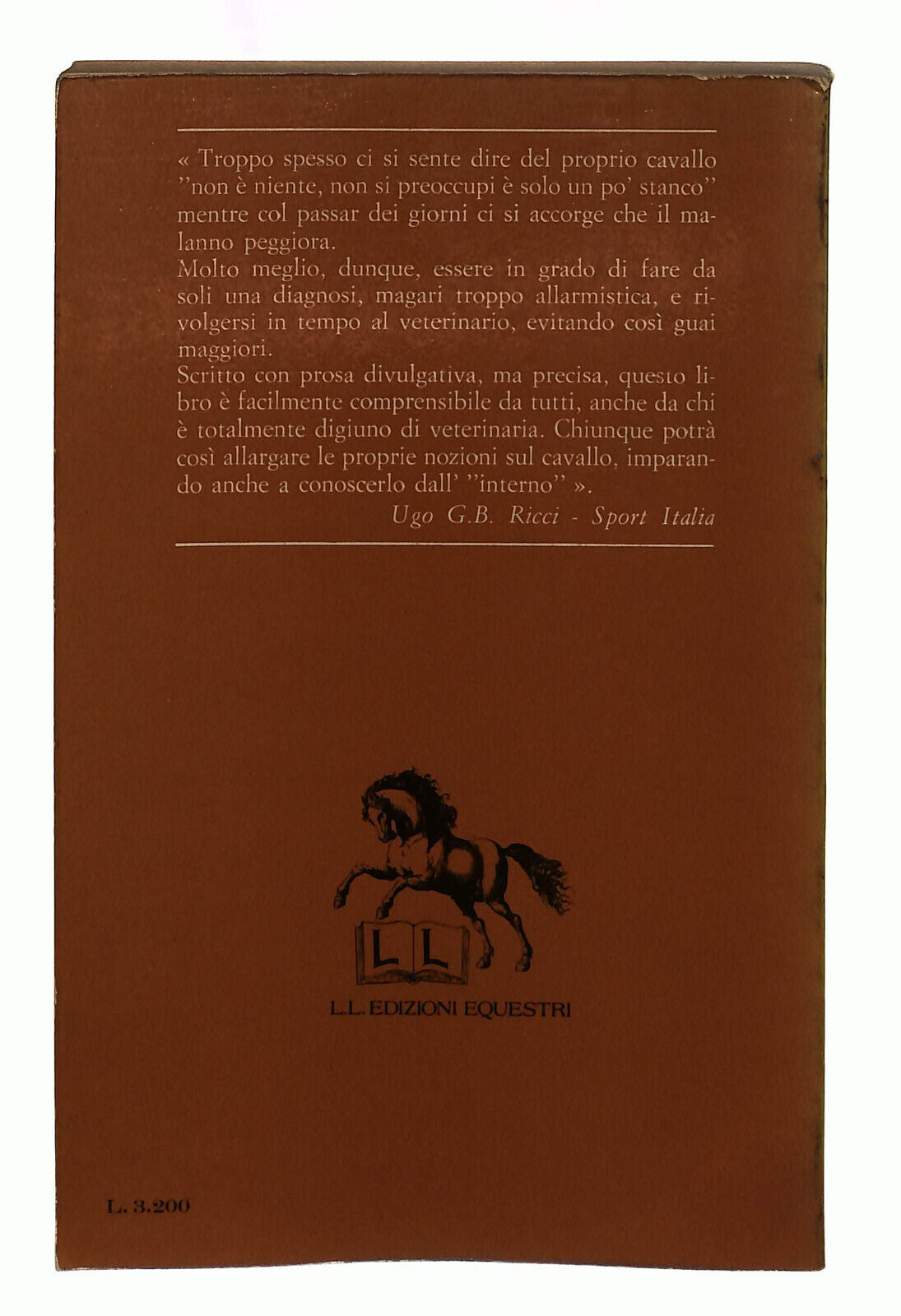 EBOND Le Malattie Del Cavallo Corrado Equestri Libro LI039287