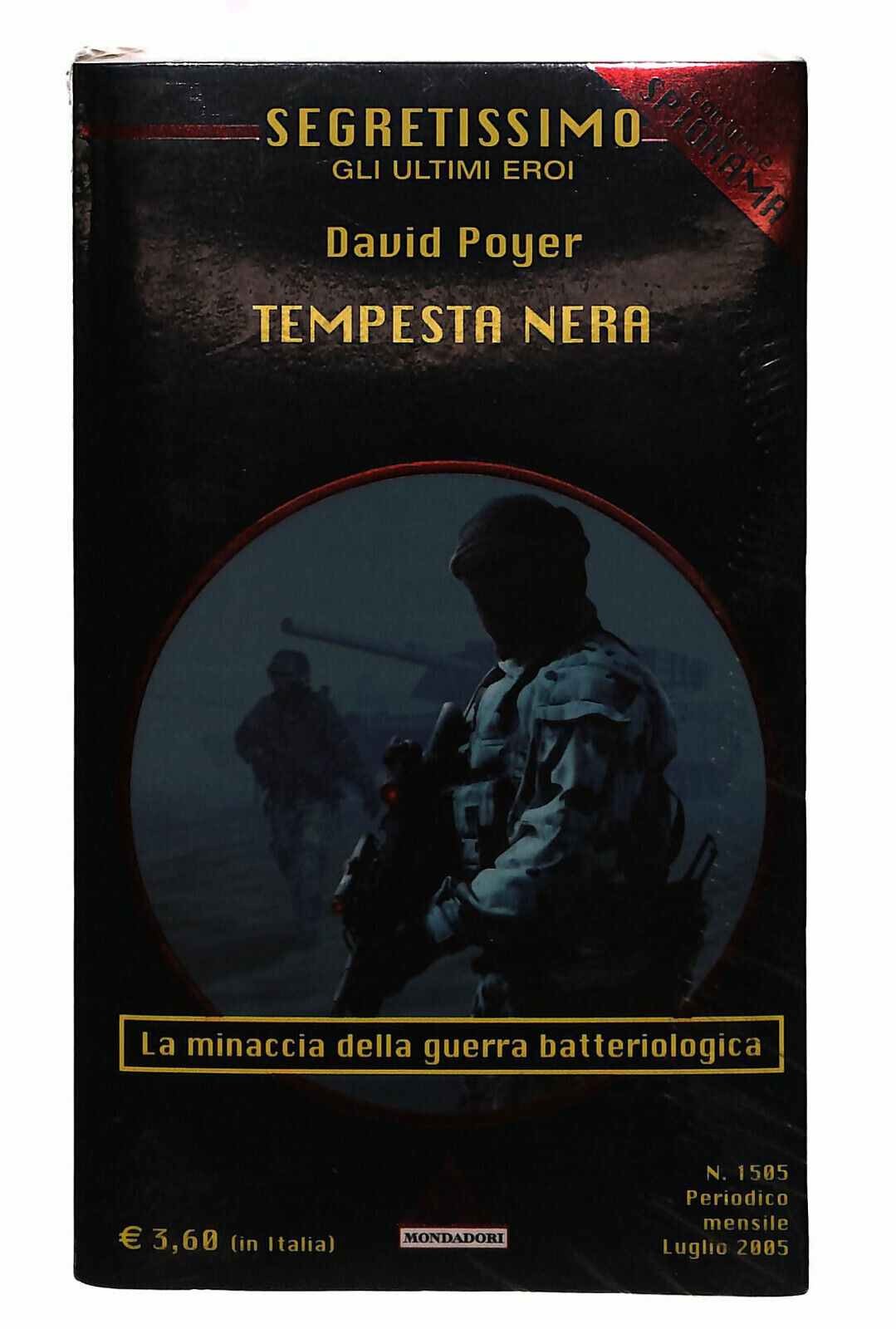 EBOND Segretissimo Tempesta Nera 1505 Poyer Libro LI039302