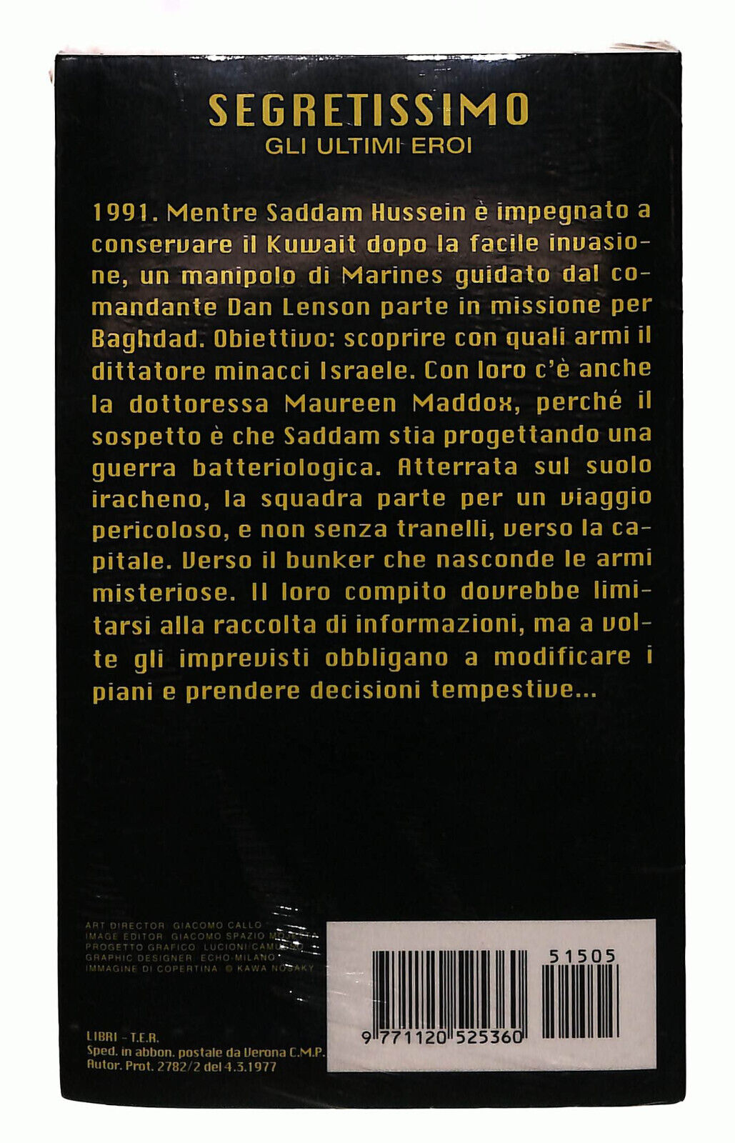 EBOND Segretissimo Tempesta Nera 1505 Poyer Libro LI039302