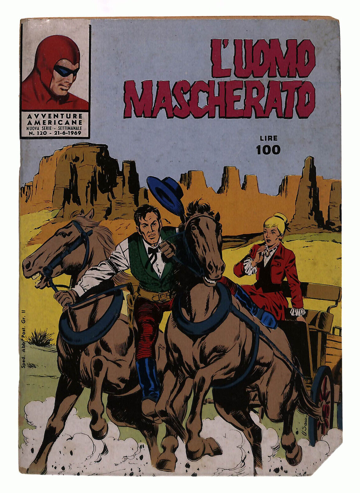 EBOND L'uomo Mascherato N 120 1969 Libro LI039304