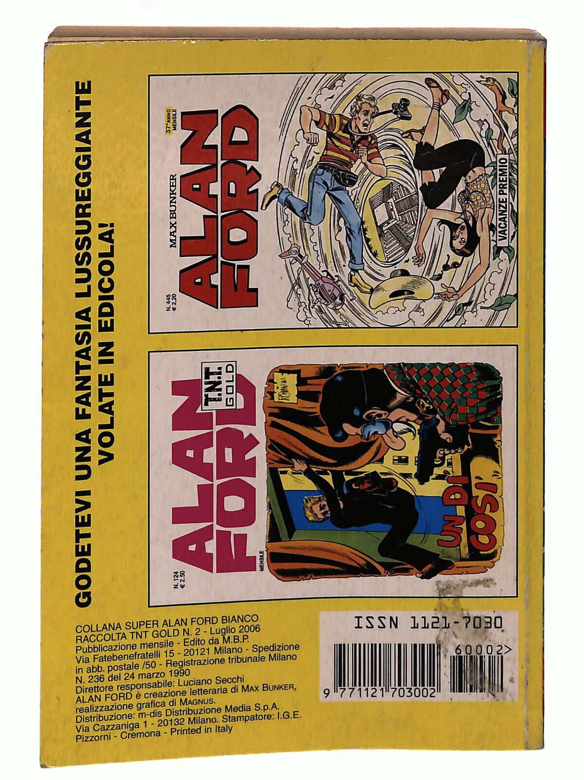 EBOND Collana Super Alan Ford Tnt Gold Mensile N 2 Libro LI039312