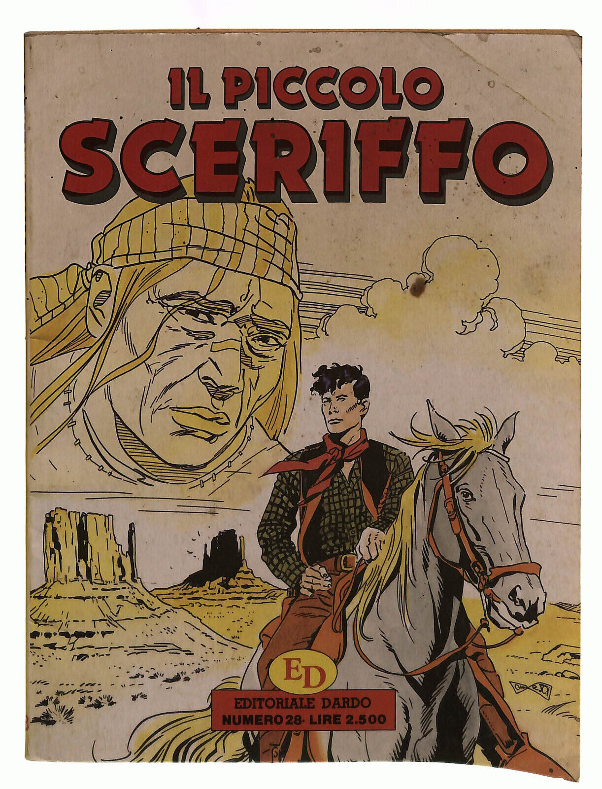 EBOND Il Piccolo Sceriffo Dardo N 28 1992 Libro LI039321