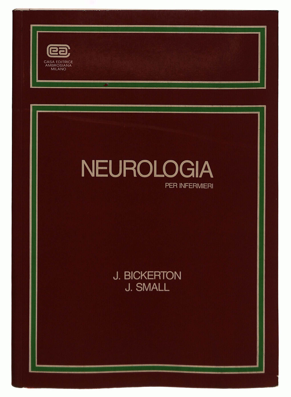 EBOND Neurologia Per Infermieri Bickerton Small Ambrosiana Libro LI039404