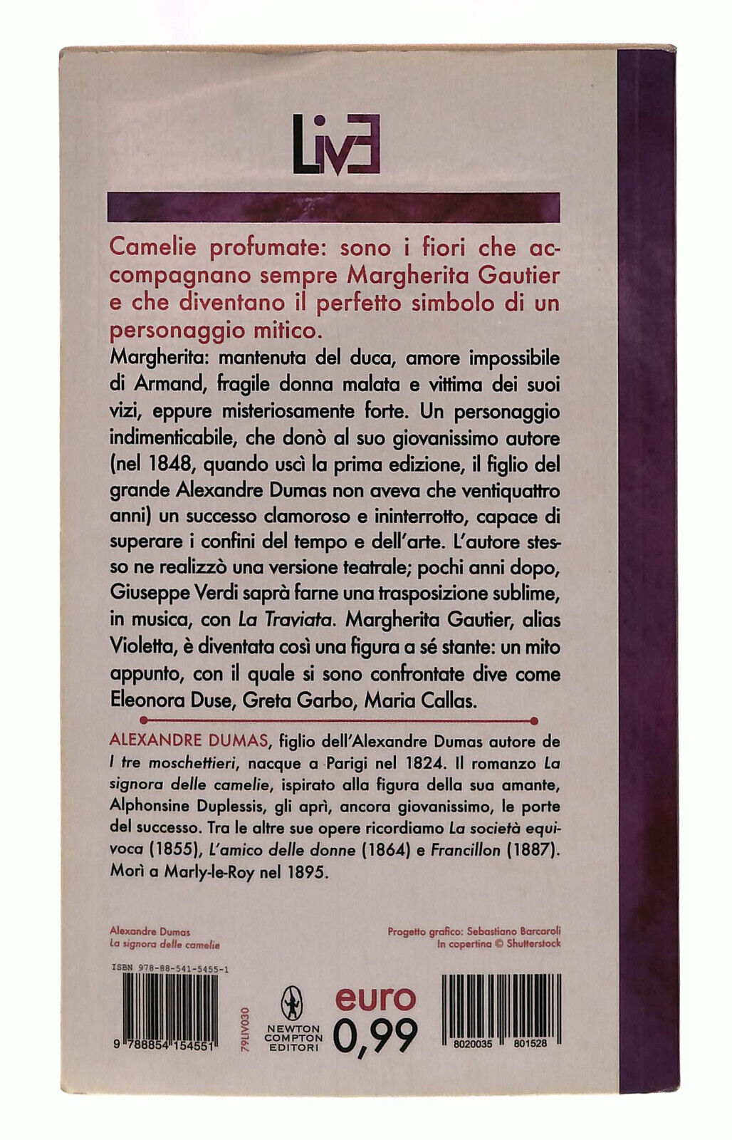 EBOND Dumas La Signora Delle Camelie Newton Libro LI039405