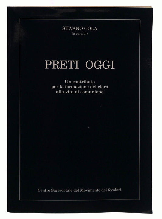 EBOND Preti Oggi Cola Focolari Libro LI039407