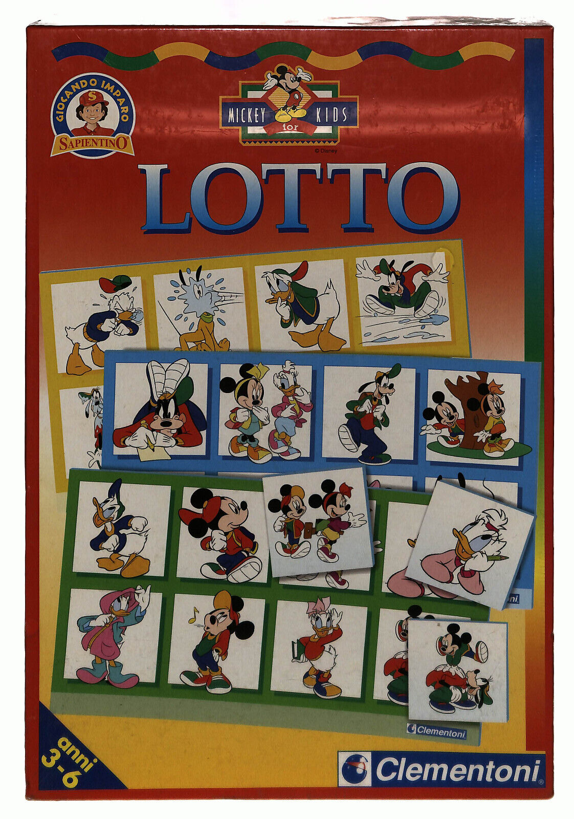 EBOND Mickey Kids Lotto Clementoni Libro LI039459