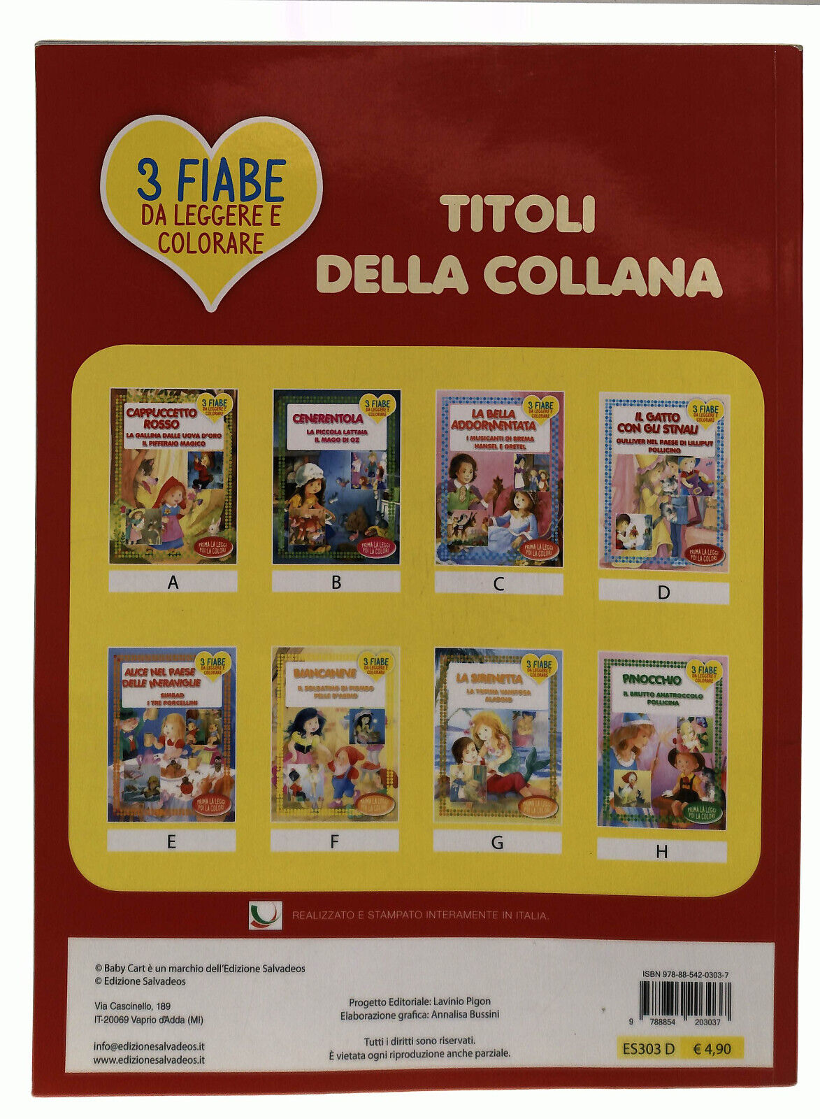 EBOND Il Gatto Con Gli Stivali Gulliver Pollicino Baby Cart Libro LI039460