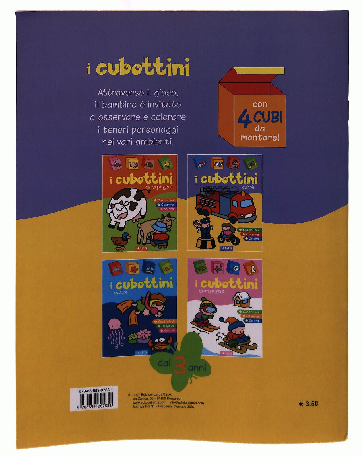 EBOND I Cubottini Ciita Larus Libro LI039488