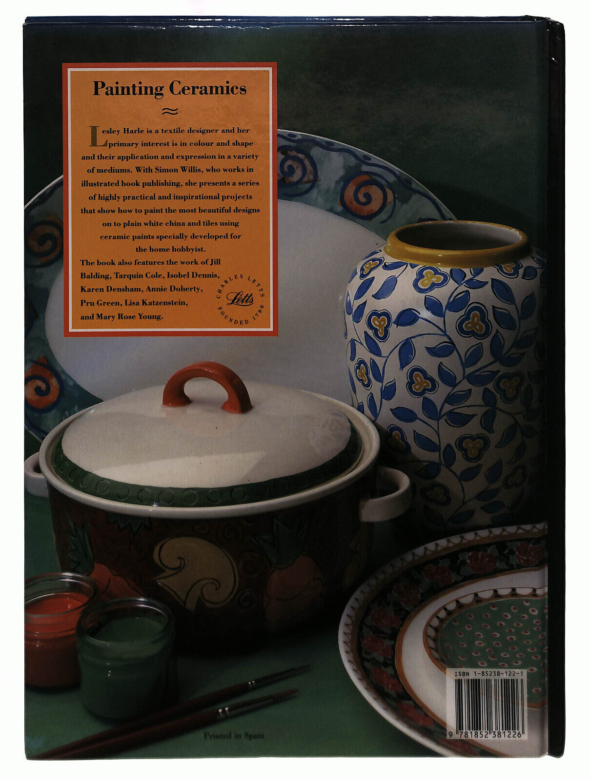 EBOND Painting Ceramics Willis Letts In Inglese Libro LI039502