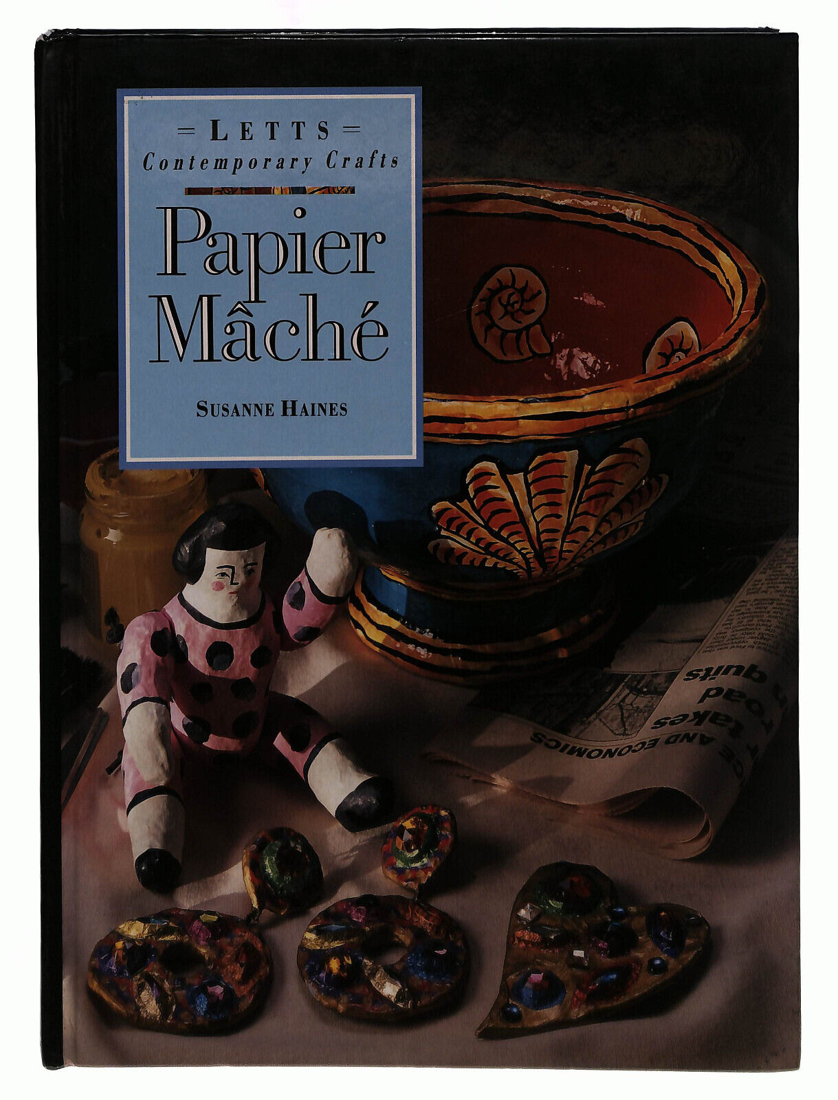 EBOND Papier Mache Haines Letts In Inglese Libro LI039504