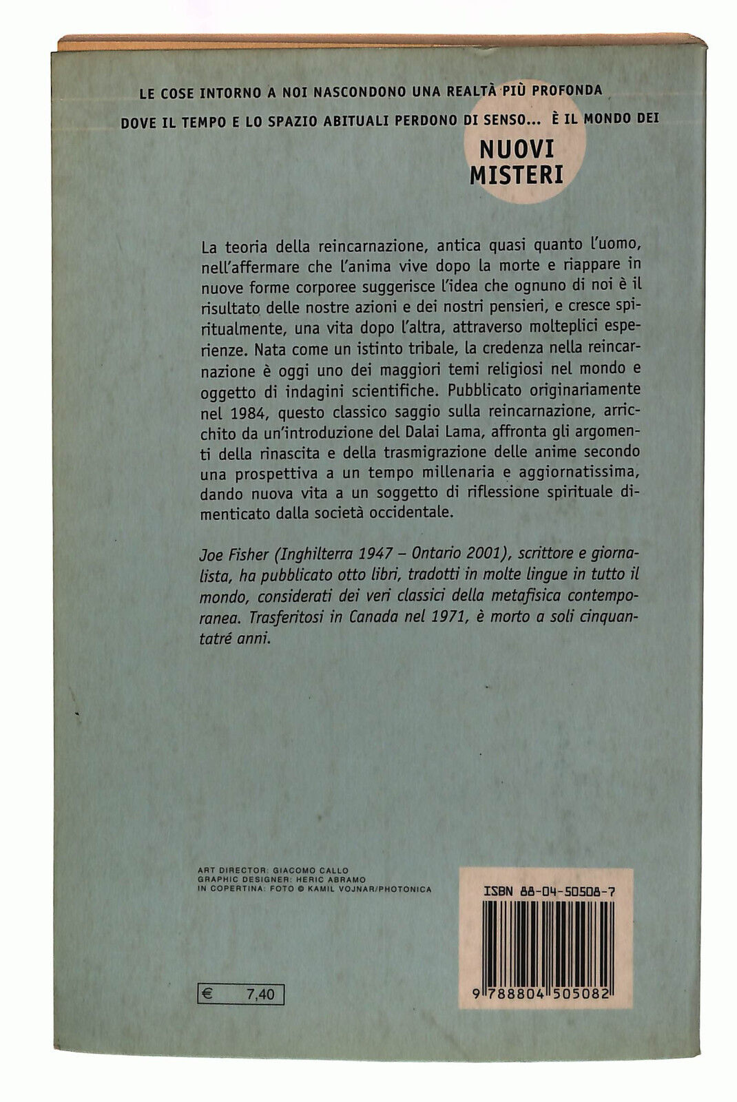 EBOND Reincarnazione Joe Fisher Mondadori Libro LI039508