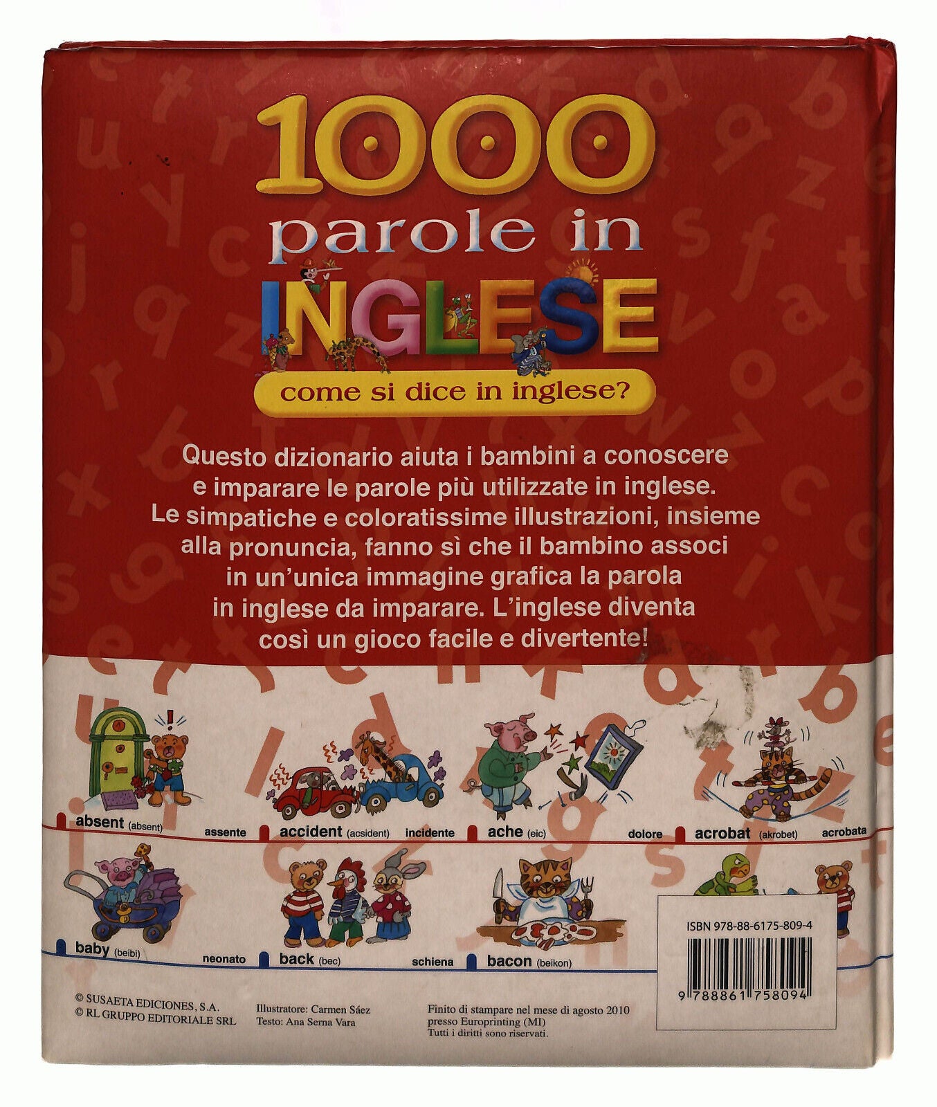 EBOND 1000 Parole In Inglese Joybook Libro LI039512