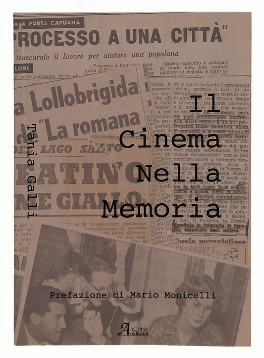 EBOND Il Cinema Nella Memoria Galli Acar Libro LI039659