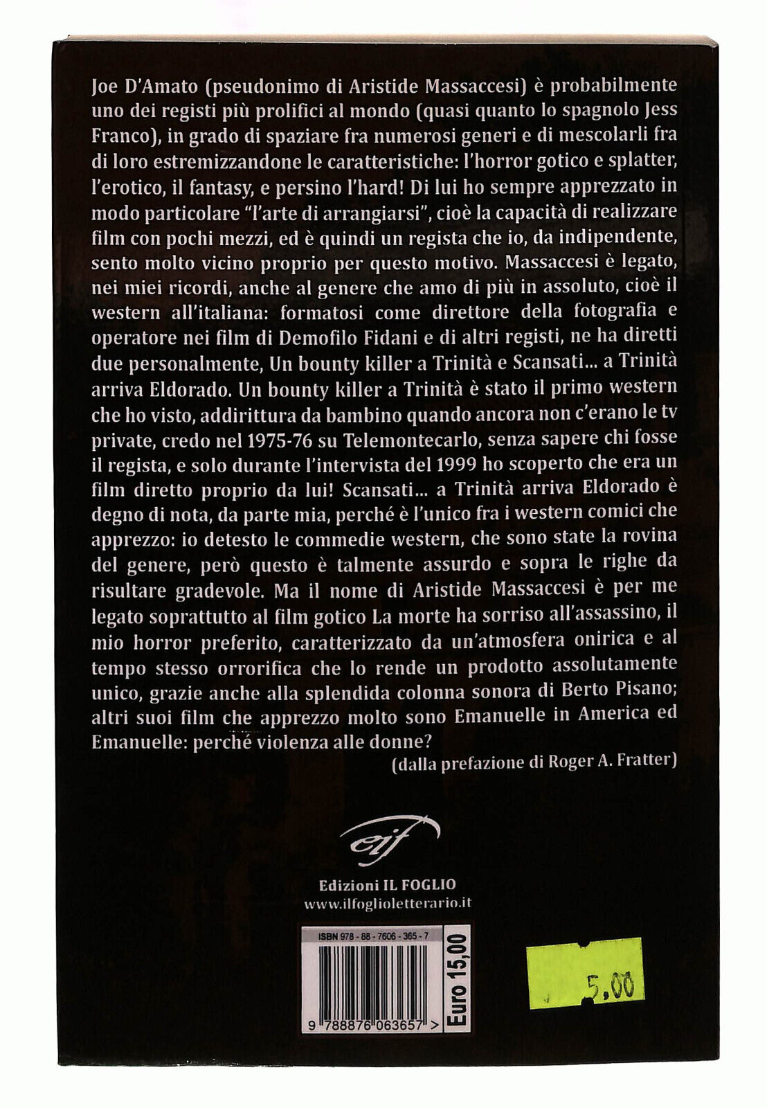 EBOND Storia Del Cinema Horror Italiano Bava Simone Lupi Eif Libro LI039788