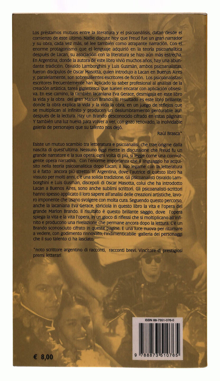 EBOND Marlon Brando. Quando Il Desiderio Si Fa Uomo Gerace Sole Libro LI039798