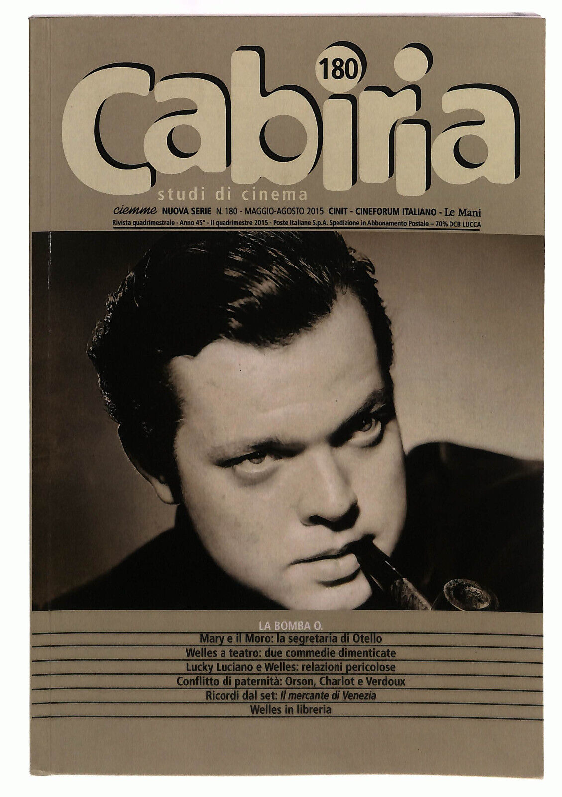 EBOND Cabiria Studi Di Cinema Vol 180 Geko Libro LI039819