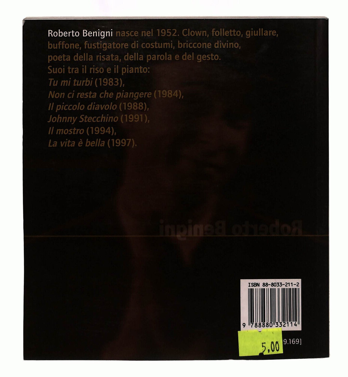 EBOND Roberto Benigni Il Castoro Libro LI039905