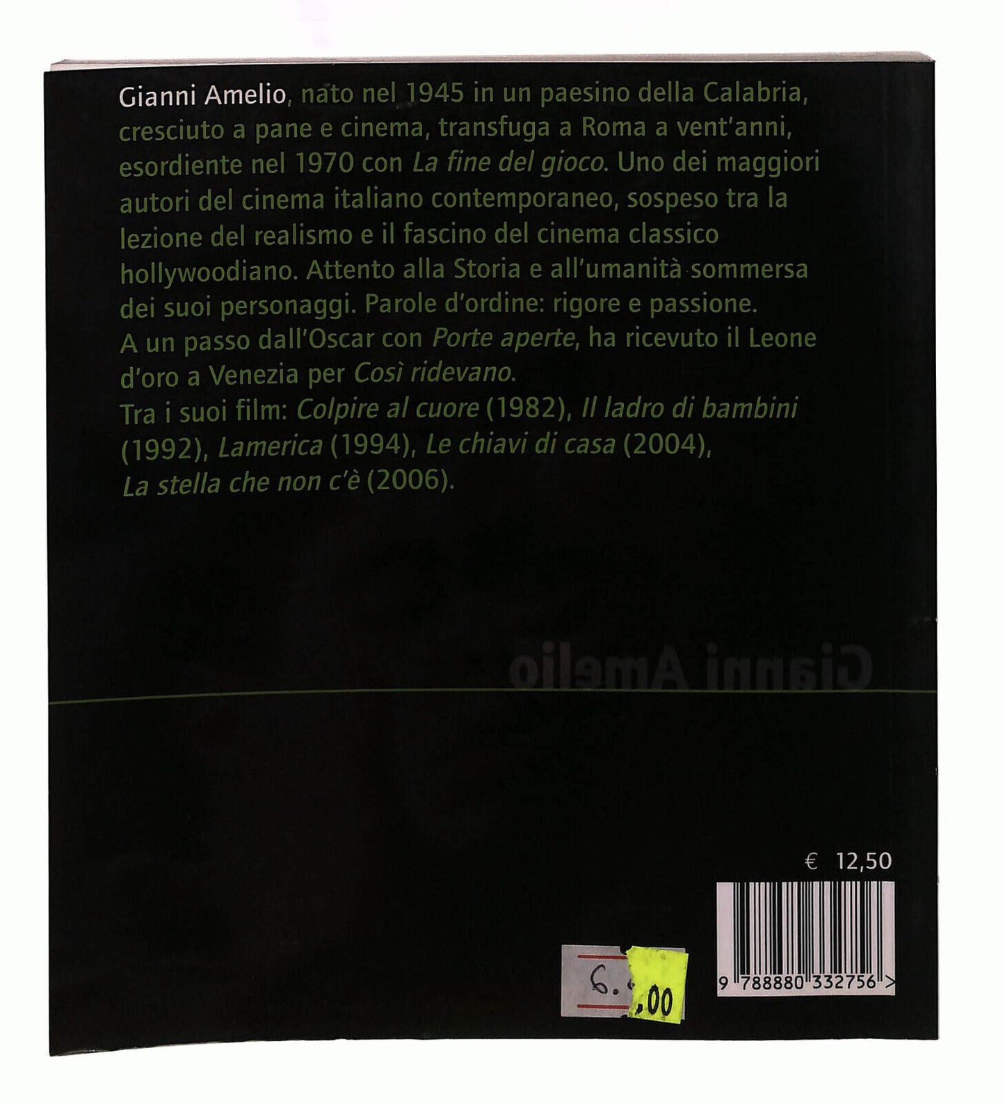 EBOND Gianni Amelio Il Castoro Libro LI039910