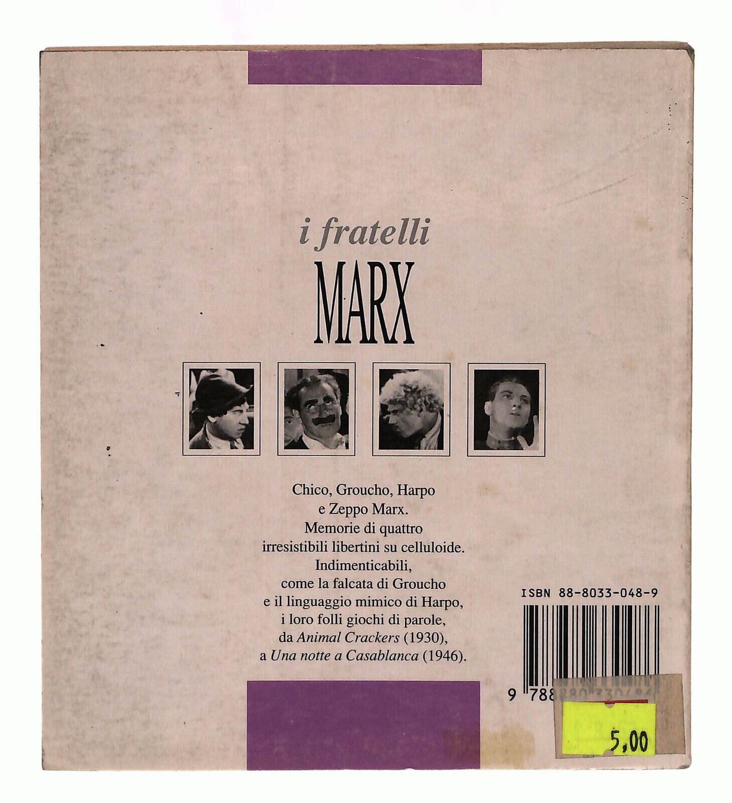 EBOND I Fratelli Marx Martini Il Castoro Libro LI039945