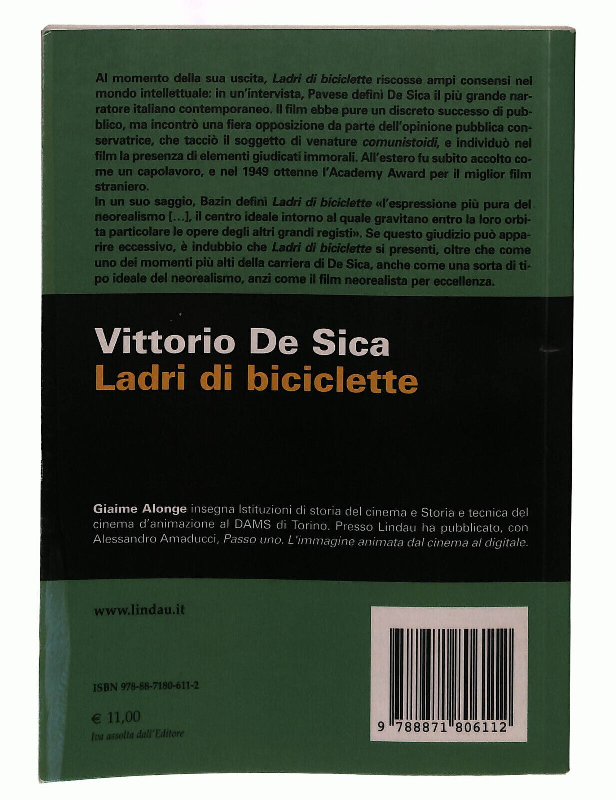 EBOND Vittorio De Sica. Ladri Di Biciclette Lindau Alonge Libri Libro LI039985
