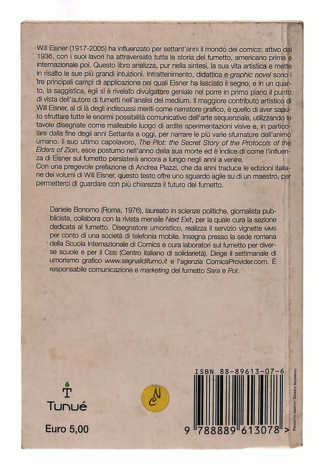 EBOND Will Eisner. Il Fumetto Come Arte Sequenziale Tunue Bonomo Libri Libro LI039990