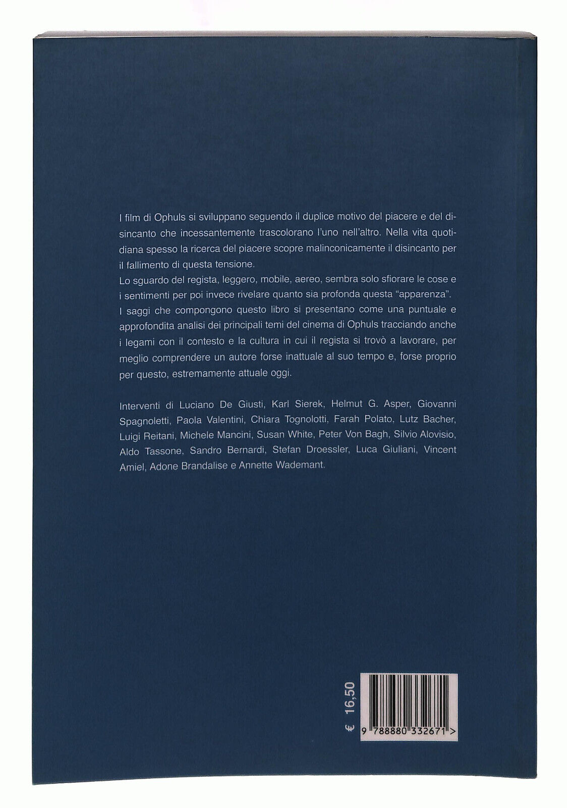 EBOND Il Piacere e Il Disincanto Nel Cinema Il Castoro Libri Libro LI040028