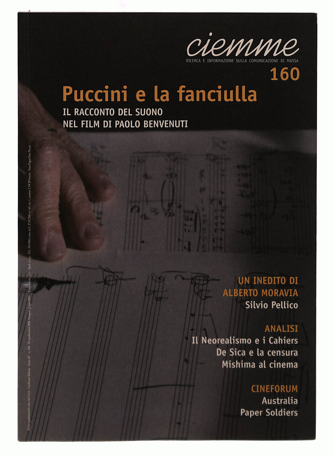 EBOND Cinit Ciemme 160 Puccini e La Fanciulla Libro LI040064