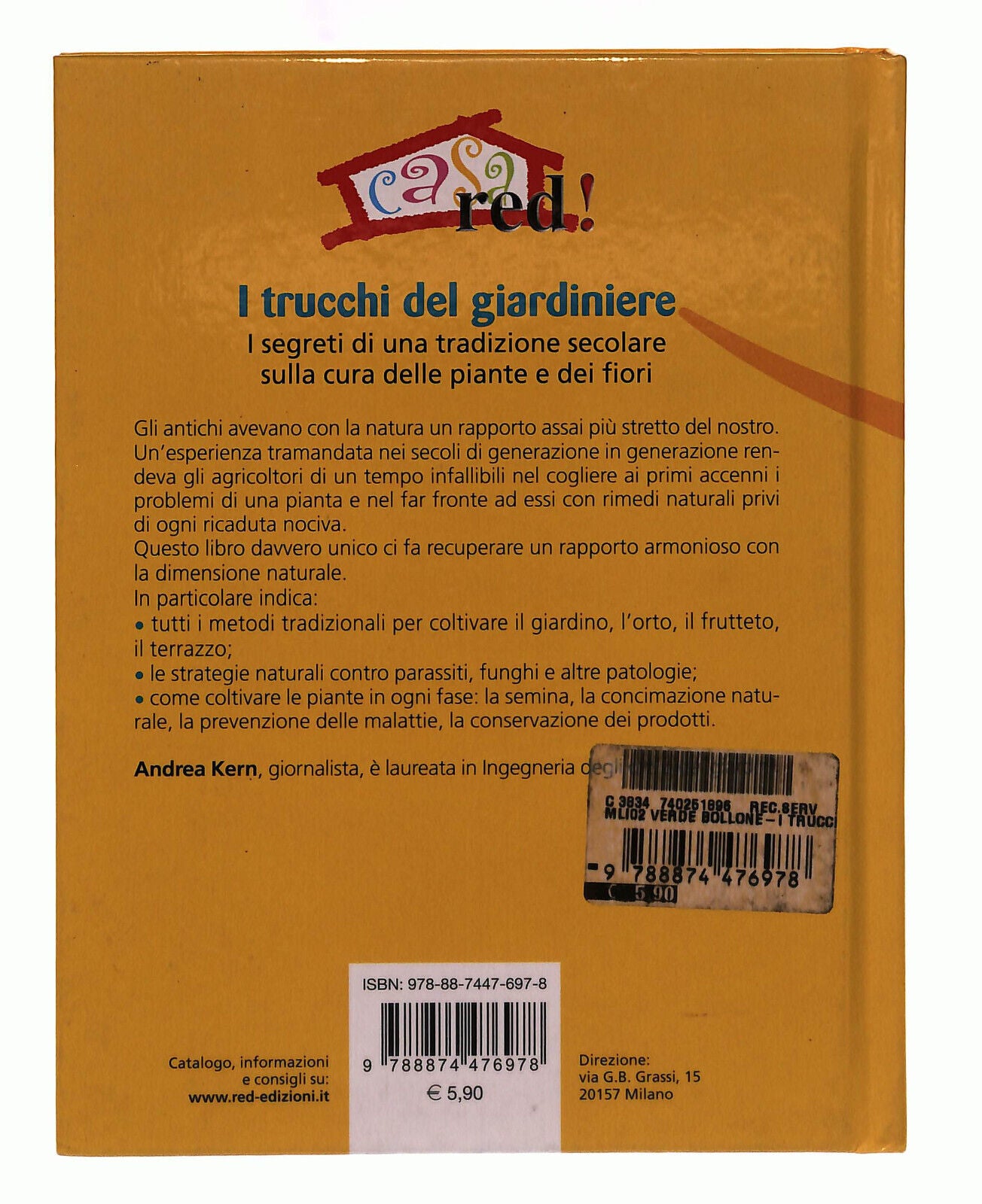 EBOND Casa Red I Trucchi Del Giardiniere Kern Libro LI040077