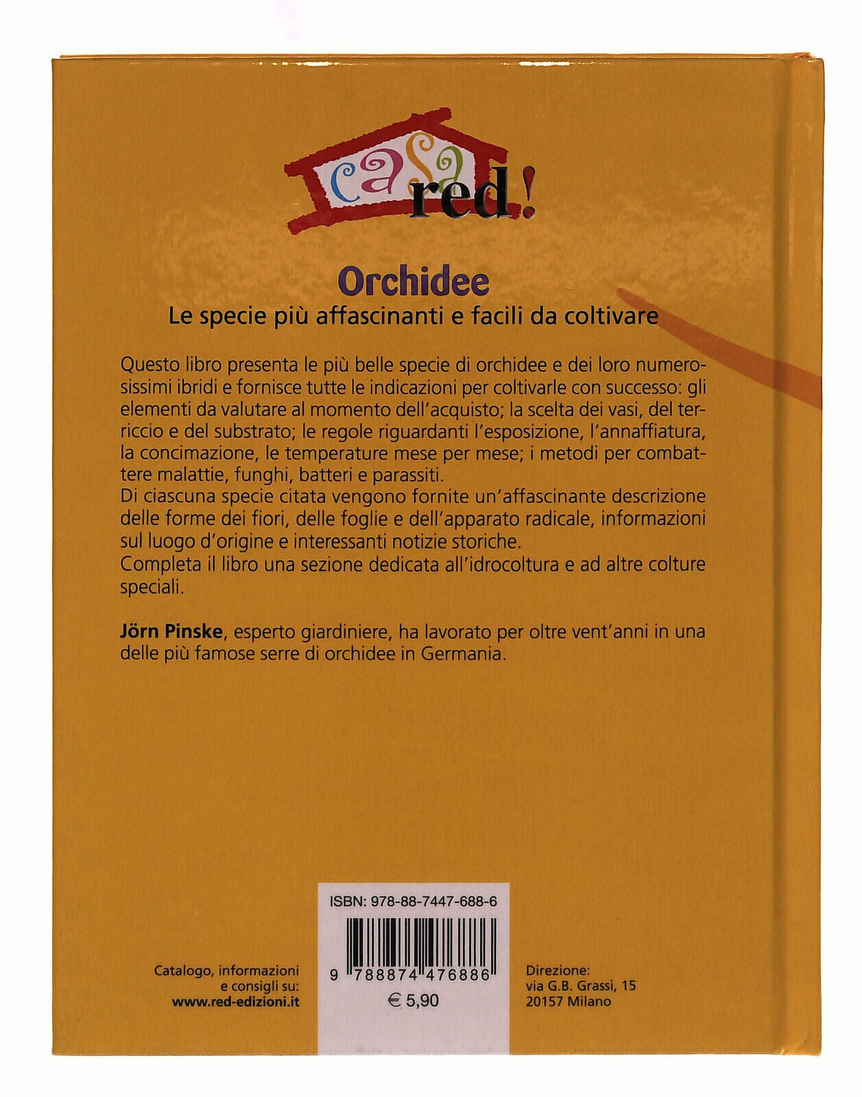 EBOND Casa Red Orchidee Pinske Libro LI040078