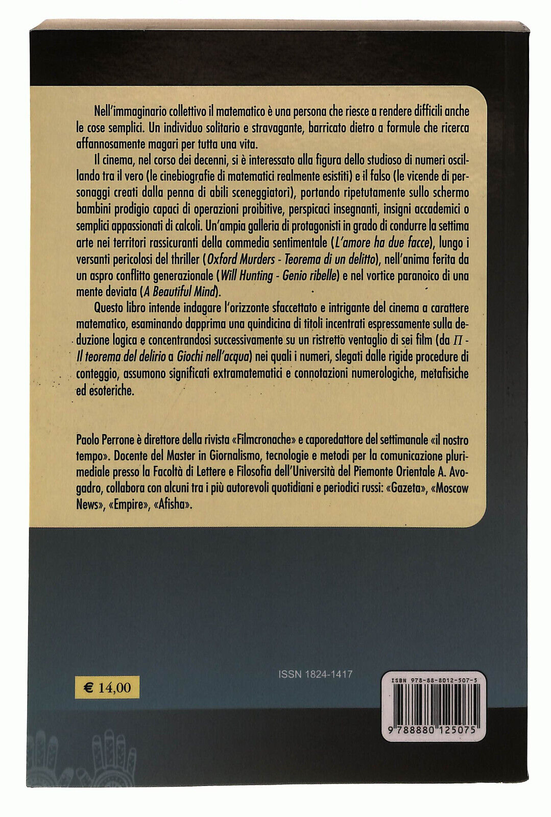 EBOND Quando Il Cinema Da i Numeri Perrone Le Mani Libro LI040157