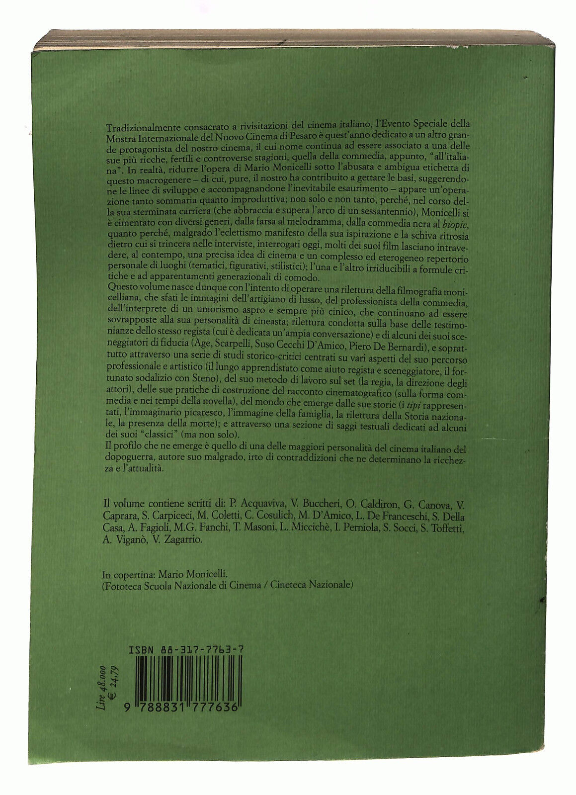 EBOND Lo Sguardo Eclettico. Il Cinema Di Mario Monicelli Marsilio Libro LI040163