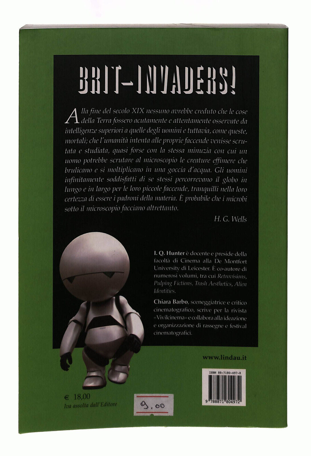 EBOND Brit-invaders! Il Cinema Di Fantascienza Lindau Libro LI040194