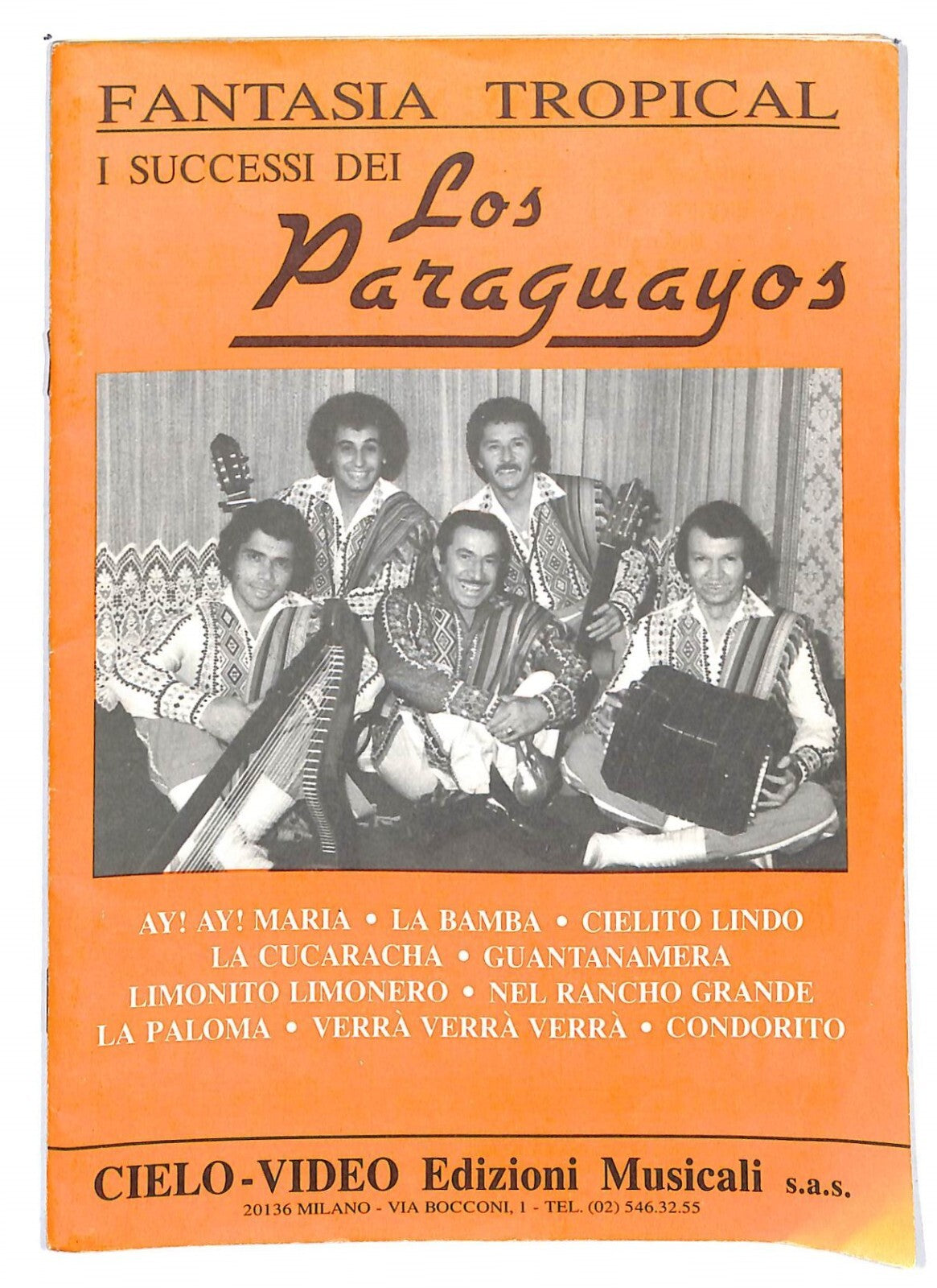 EBOND Spartiti Musicali i Successi Dei Los Paraguayos Libro LI040255