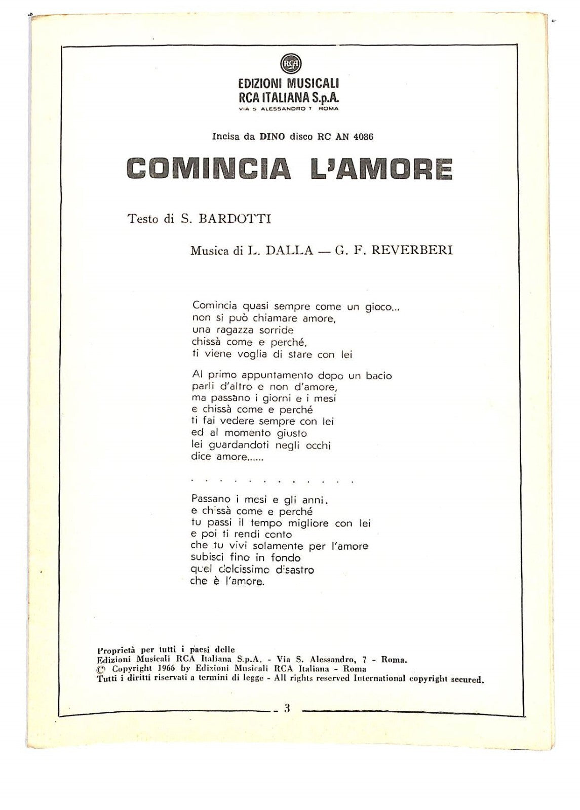 EBOND Spartiti Paul Anka Lucio Dalla - Quando Ero Soldato Libro LI040283