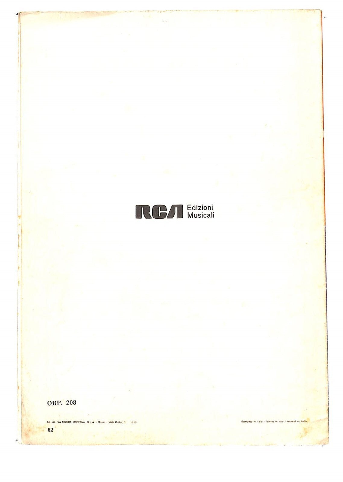 EBOND Spartiti Ricchi e Poveri Guido Renzi - In Questa Citta Libro LI040284