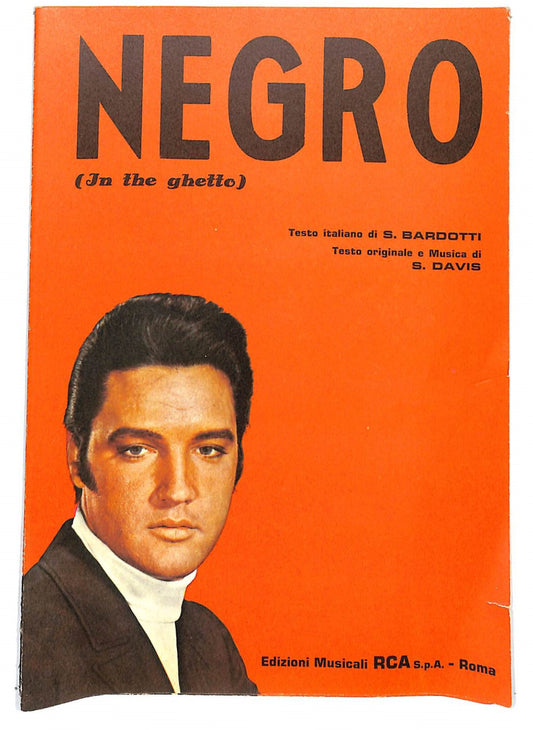 EBOND Spartiti - Negro - In The Ghetto Libro LI040314