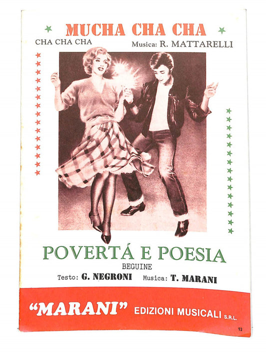 EBOND Spartiti - Mucha Cha Cha - Poverta e Poesia Libro LI040317