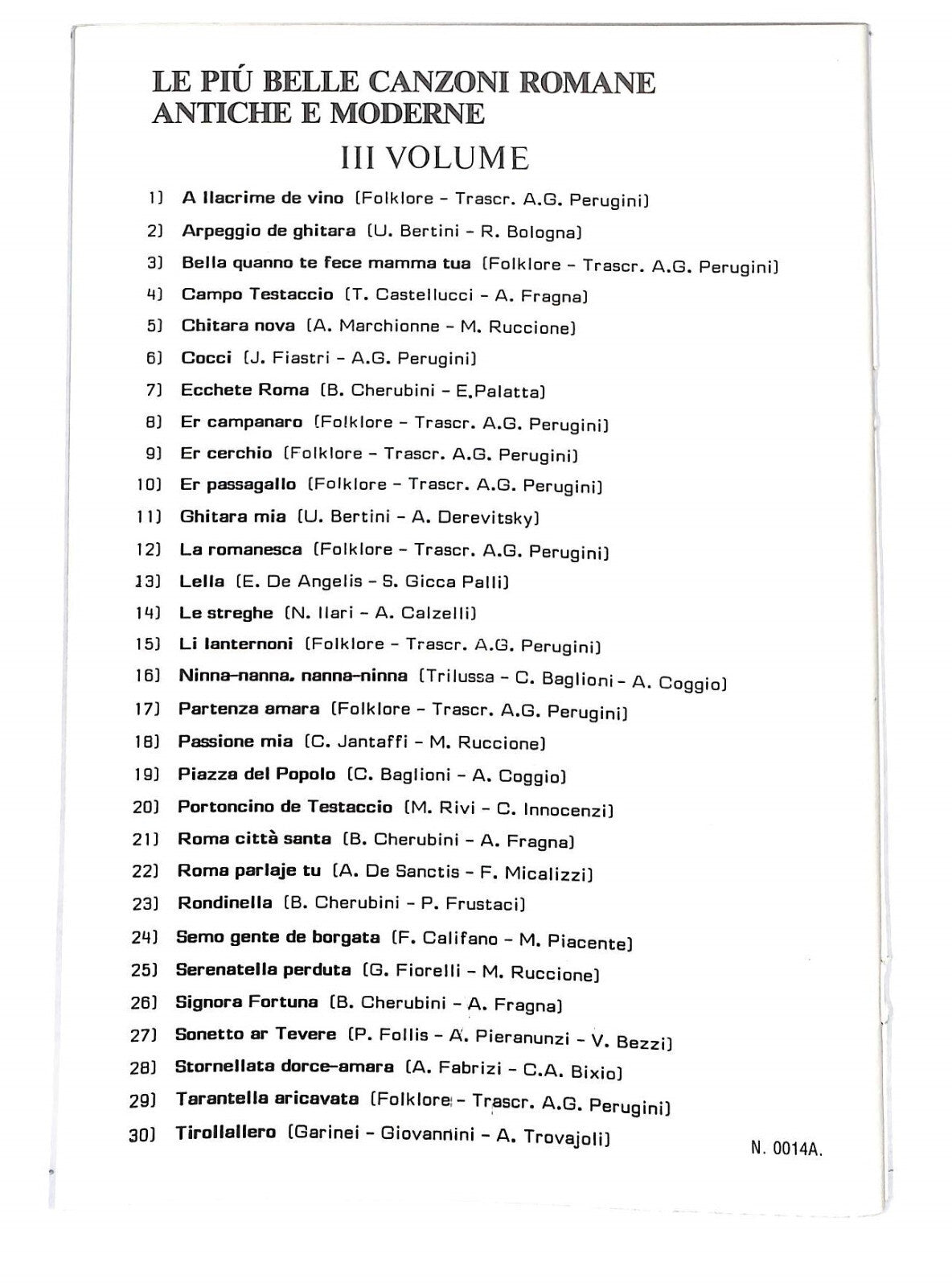 EBOND Spartiti - Le Piu Belle Canzoni Romane Antiche e Moderne Libro LI040336