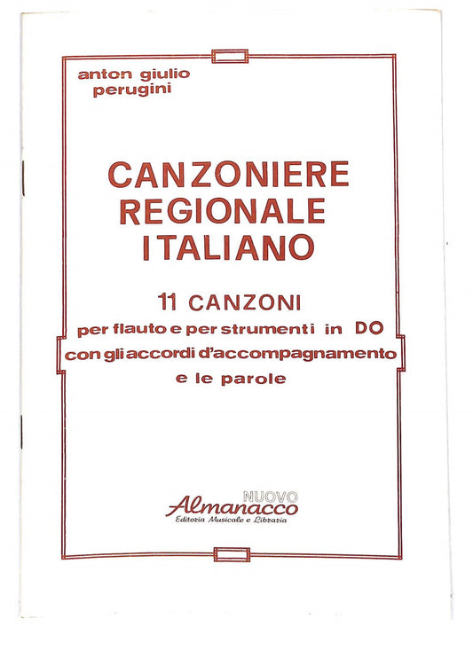EBOND Spartiti - Canzoniere Regionale Italiano Libro LI040339
