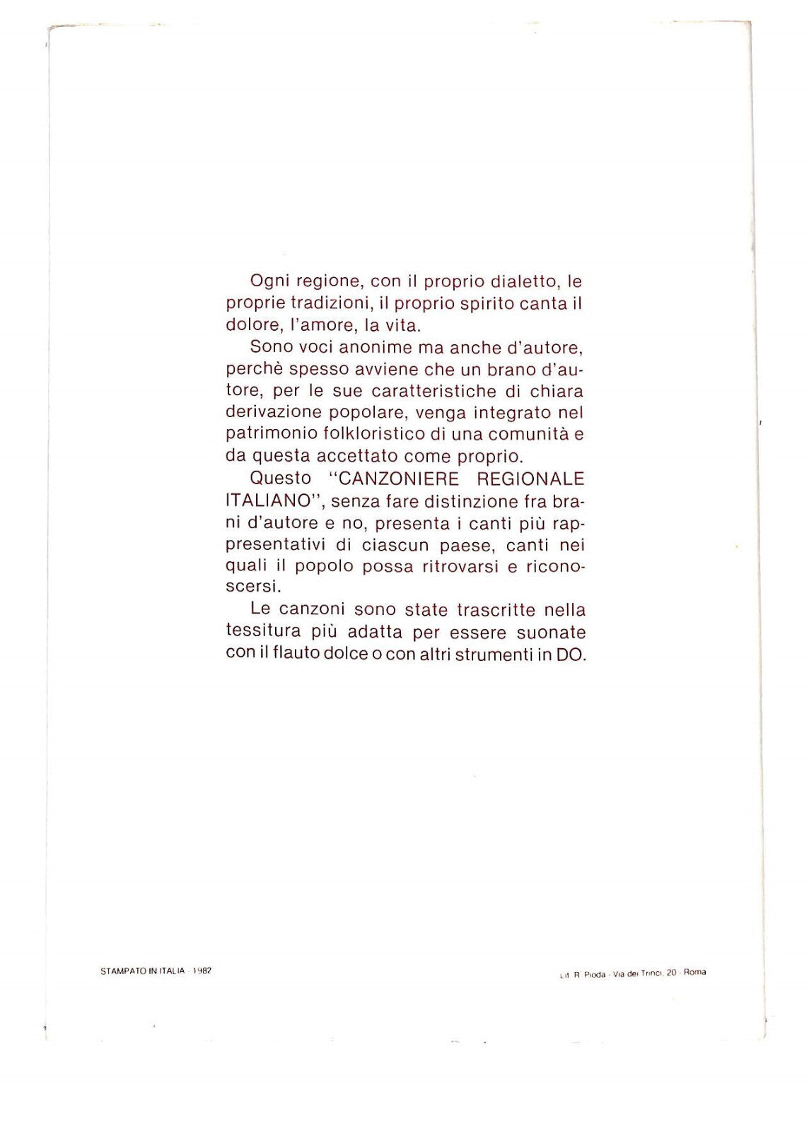 EBOND Spartiti - Canzoniere Regionale Italiano Libro LI040339