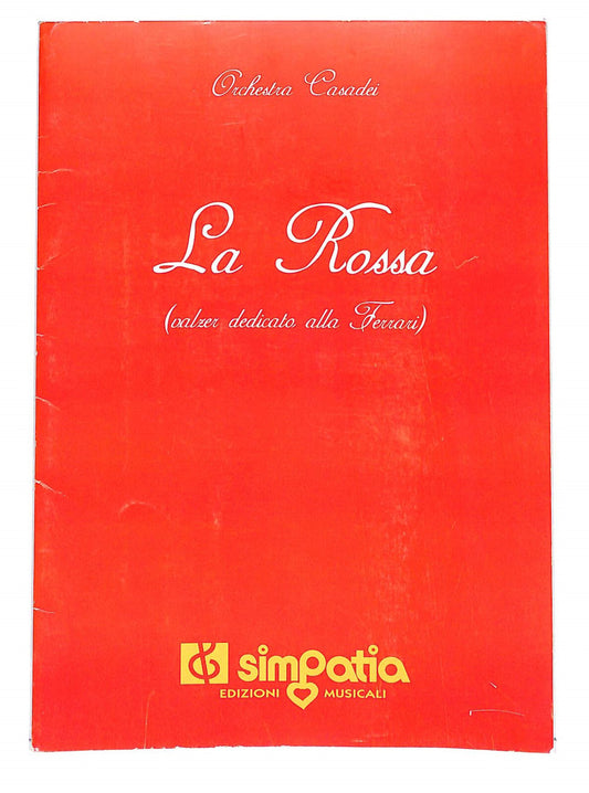 EBOND Spartiti - Orchestra Casadei - La Rossa Libro LI040349
