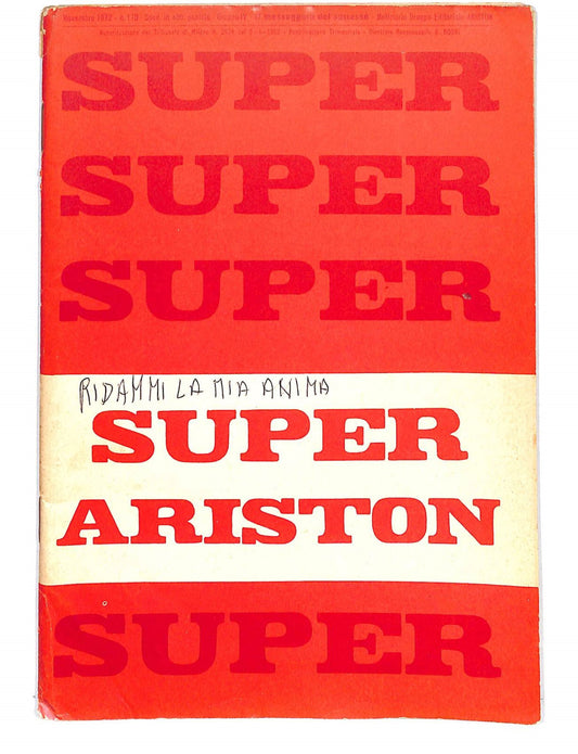 EBOND Spartiti - Super Ariston Libro LI040352