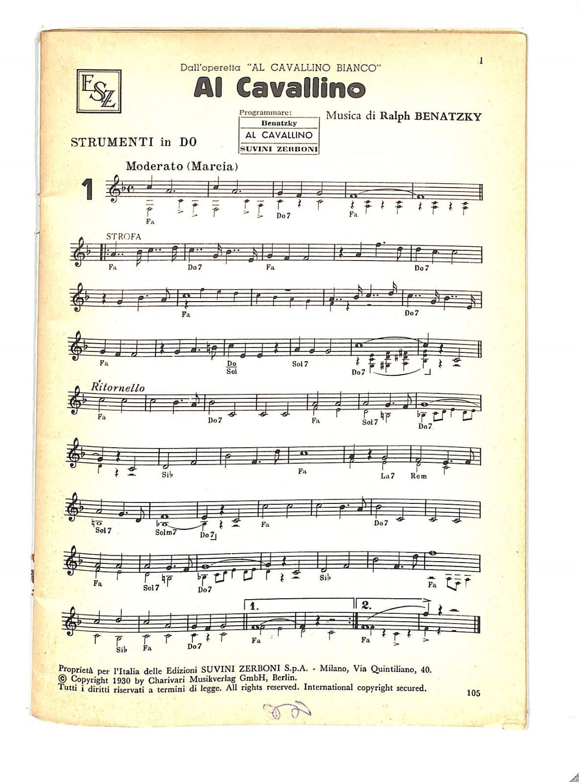 EBOND Spartiti - Balliamo Con L'operetta Libro LI040385
